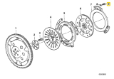 Kupplungsschraube R850, R1100 (1St.)