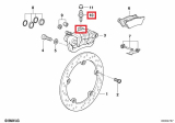 Threaded Bleed Screw for Rear Brake Caliper, R1100/1150