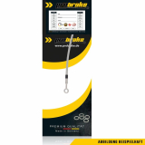 Steelbraided hoses for R65 1978-1980 with high handlebar