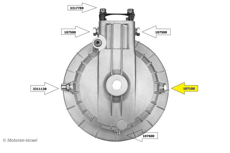 VA-Ölablassschraube für Getriebe/Endantrieb mit Magnet (1St)