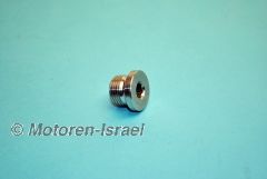 Getriebeeinfüllschraube aus VA M18x1.5 Innensechskant
