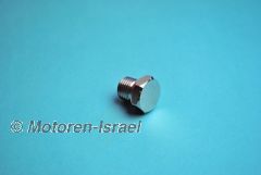 S/S drain plug M14 (hex) with magnet