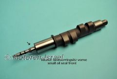 332° Sport camshaft, small seals front