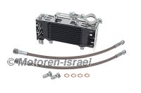 Oil cooler kit for intermediate ring with external filter