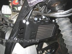 Oil cooler buffed -four season- with oil thermostat