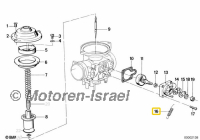 Feder für Gaswegverkürzung für 32, 28, 26er BING Vergaser