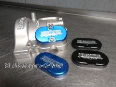 Valve inspection covers, anodized