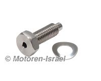 S/S gearbox breather screw all 2V
