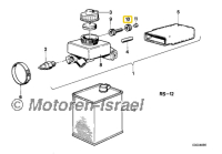 Nut for clutch cable adjuster stainless steel