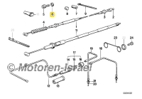 Nut for clutch cable adjuster stainless steel