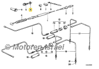 Nut for clutch cable adjuster stainless steel