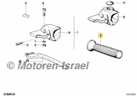 Griffgummi eckig links für alle Modelle