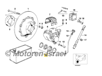 Dichtungssatz Bremssattel R65, R80, R80/100RT,GSPD D=48mm