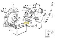 Dichtringe f. Brembo-Kolben Bremssattel ab 09/1980