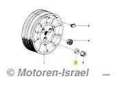 Cone ring rear wheel hub