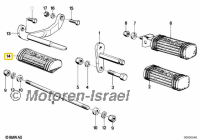 Fußrastengummi R45-R100RS ab 09/1980 1St.