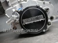 Clutch cover racing, anodized