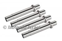 Stainless steel push rod tubes from 09/1975, 4pc, diam. 18mm