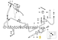 clutch actuation slave cylinder R1100S,1150,850C,1200C